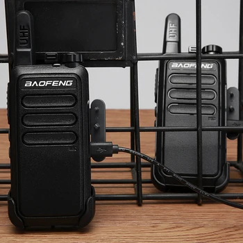 Baofeng BF-C9 BFC9 UHF Pásmo Mini Walkie Talkie Nastaviť BF-888s Prenosné USB Nabíjanie Ručné Dve Cesty Ham Rádio Lov Turistika