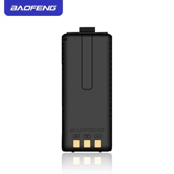 Baofeng UV5R Walkie Talkie Batérie Predĺžiť 7.4 V 3800mAh Li-Ion batéria BL-5 Batéria Pre Baofeng UV-5R UV-5RE Čierna