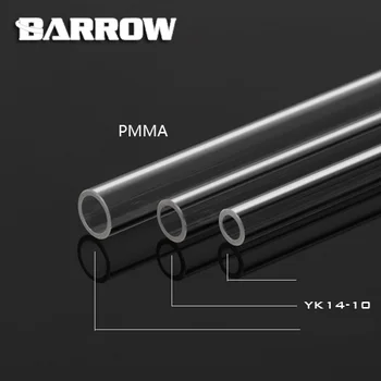Barrow Pevného Trubice ID8mm/OD12mm - ID10mm/OD14mm -ID12mm/OD16mm Dĺžka 50 cm Transparentné Rúry Akryl PETG Trubice 2ks/Veľa PMMA/PETG