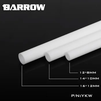 Barrow YK1208/YK1410/YK1612, 500mm Transparentné Akrylátové Pevného Potrubia, Vysoká Kvalita 8*12mm/10*14 mm/12*16 mm Vodné Chladenie Pevného Rúry