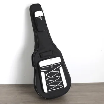 BATESMUSIC Guitar Bag puzdra Batoh 900D Oxford Nepremokavé Akustické Ľudovej Gitarové púzdro for36/39/40/41Inchs