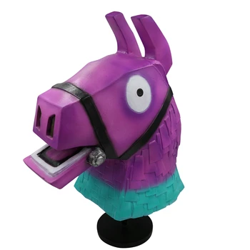 Battle Royale Cosplay Fox Drift Lama Maska LED Omega Zabudnutia Maska na Karneval, Party Kostým, Rekvizity Latex