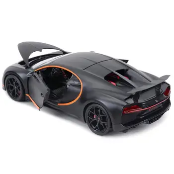 Bburago 1:18 Bugatti Chiron Športové Čierne Statické Die Cast Vozidiel Zberateľskú Model Auta Hračky