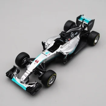 Bburago 1/43 1:43 2016 W07 Lewis Hamilton No44 Formula 1 Racing Car Diecast Displej Modelu Hračka Pre Deti-Chlapci, Dievčatá