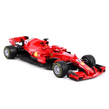 Bburago 1:43 Auto F1 Team S. Vettel K. Raikkonen Kolektívne Edition Kovového Materiálu Pretekárske Auto Zber Zliatiny Auto Darček Pre Dieťa
