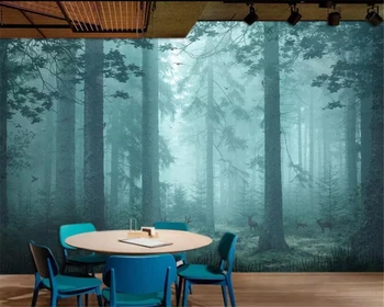 Beibehang Vlastné 3d tapeta Fantasy prírody džungle, lesy, lesný krajinný pozadí steny steny papiere domova 3d tapety