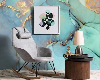 Beibehang Vlastné Nordic ručne maľované abstraktnú olejomaľbu, TV joj, gauč tapety abstraktných de parede stenu papiere domova