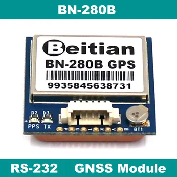 BEITIAN RS-232 GPS GLONASS GNSS modulom, s 4M FLASH, BN-280B