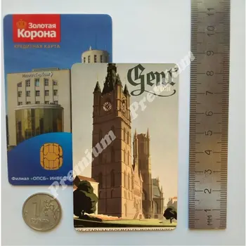 Belgicko suvenír magnet vintage turistické plagát