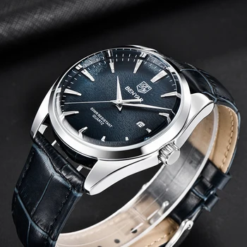 BENYAR Nové módne pánske hodinky quartz luxusné hodinky pre mužov jednoduché obchodné hodiny nepremokavé vojenských muži sledovať reloj hombre