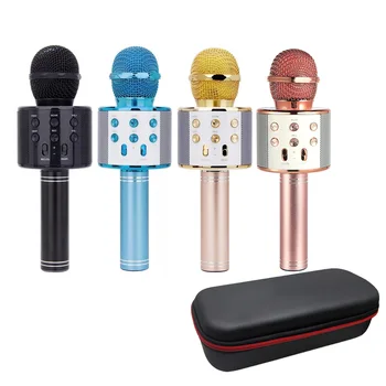 Besegad Prenosných Bezdrôtových Bluetooth Karaoke Mikrofón Zabudovaný Reproduktor s prepravný Vak pre iOS Android Telefónu