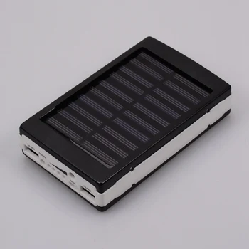 (Bez Batérie) 30000mah Solar Power Bank Nabíjačku Powerbank DIY Kit Rada Prípade 18650 Dual USB pre Xiao Telefón LED Pover Power Bank