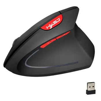 Bezdrôtová Ergonomická Myš Optická 2.4 G 800/1600/2400DPI Svetlo Zápästie Uzdravenie Vertikálne Myší s Podložka pod Myš Držiak Pre PC