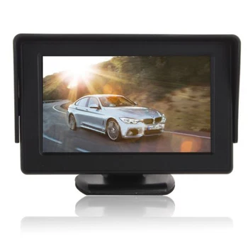Bezdrôtové Auto Styling 4.3 palcový TFT LCD Displej Auto Monitore pre Spätného Chodu Záložný Fotoaparát Auto Displej TV