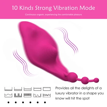 Bezdrôtové Diaľkové G-spot Vibrátor Neviditeľné Nositeľné Pánty Vibrátor, Vibračná Nepremokavé Klitorálny Stimulácia Sexuálne Hračky pre Ženy