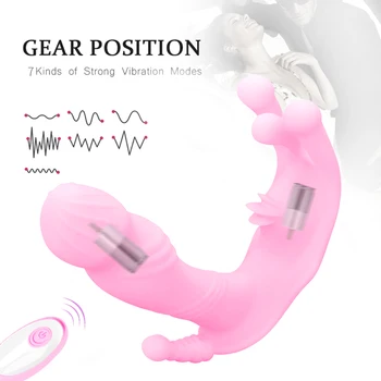 Bezdrôtové Diaľkové Nohavičky Stimulátor Klitorisu Dospelých, Sexuálne Hračky pre Ženy Motýľ Kúrenie Dildo Vibrátor Nositeľné G mieste Vibrátory