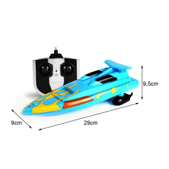 Bezdrôtové diaľkové ovládanie na elektrický loď, čln veslovanie hračka loď, model high speed deti chlapec nepremokavé yacht parník