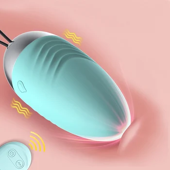 Bezdrôtové Stlmiť Vibrátor Vajcia Bezdrôtové Diaľkové Ovládanie Vajcia Bezdrôtové Diaľkové Ovládanie Skok Vaginálne Masér Sexuálne Hračky Žena
