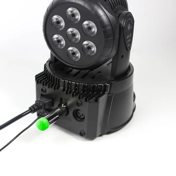 Bezdrôtové XLR Prijímač Žena Mini DMX Prijímač, Regulátor 2.4 G ISM DMX512 LED Osvetlenie pre divadelné PAR Strana Svetlo Pohyblivé Hlavy