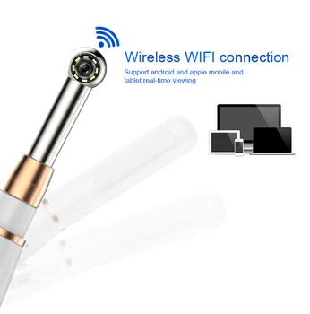 Bezdrôtové Zubné Endoskopu WiFi HD USB v Rámci Ústne Zubné Intraoral lampu LED Fotoaparátu v Reálnom čase prenáša Video Inšpekcie Zuby Nástroj
