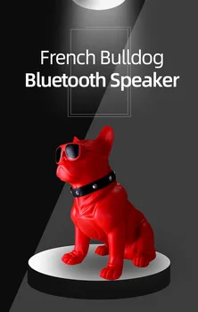 Bezdrôtový Bluetooth Reproduktor francúzsky Buldog Subwoofer Viacúčelový pre Počítač PC Reproduktor, FM Rádio Plné Psa Prenosné Stereo Darček