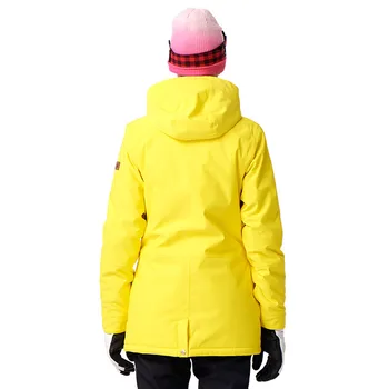 BEŽECKÁ RIEKY Značky Ženy Snowboard Bundy Na Zimu Teplé Polovice stehna Outdoorové Športové Oblečenie Vysokej Kvality Športová Bunda #A7023
