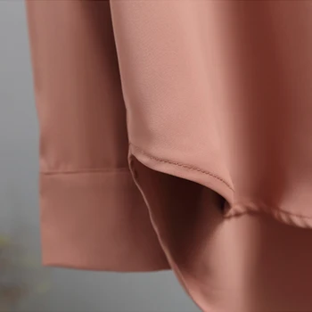 Bežné Pevné Ženské Košele Outwear Topy 2021 Jar Ženy Šifón Blúzka Office Lady tvaru Tlačidlo Voľné Oblečenie, Nové Elegantné 5104