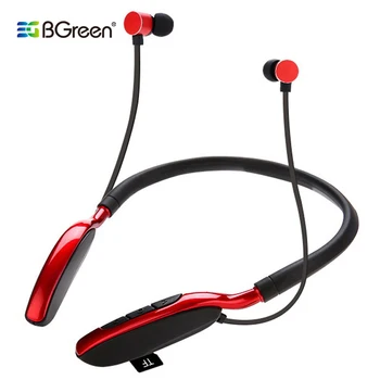 BGreen Bluetooth Športové Slúchadlá Športové Headset Podpora MP3 TF Karty, Prehrávanie BT Call Stereo Slúchadlá S Veľkými Stavať V Batéria