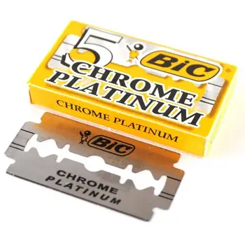 BIC Chrome Platinum Dvojité ostrie Žiletky 50 100 200 Ks DOPRAVA ZADARMO