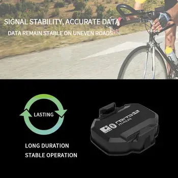 Bicykel RPM Rýchlosti Kadencie, Snímač Vodotesný IP68 Bluetooth4.0 ANT Cyklistický Snímač Rýchlosti Kadencie