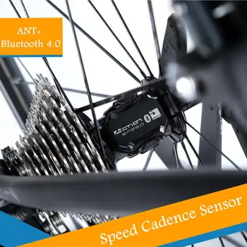 Bicykel RPM Rýchlosti Kadencie, Snímač Vodotesný IP68 Bluetooth4.0 ANT Cyklistický Snímač Rýchlosti Kadencie