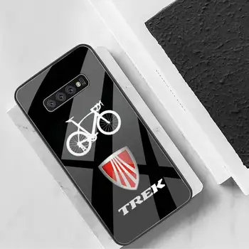 Bicykel značky Trek Telefón Prípade Tvrdeného Skla Pre Samsung S20 Plus S7 S8 S9 S10 Plus Poznámka 8 9 10 Plus