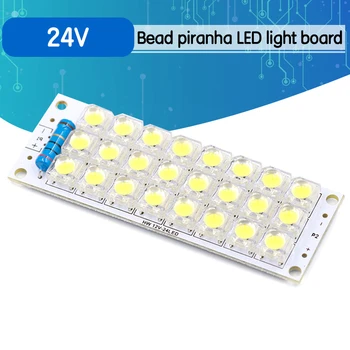 Biela Piranha LED Board 24 Led Svetelný Panel USB Lampa Energeticky Úsporné LED Panel Super Svetlé 12V
