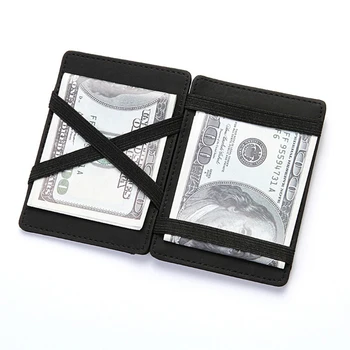 BISI GORO módne tenký, minimalistický kreditnej karty držiteľ anti rfid na ochranu ID kartou prípade porta tarjetas zips na mince peňaženky