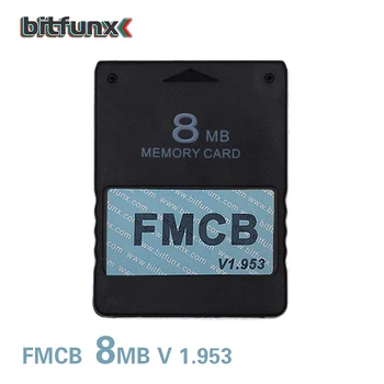 Bitfunx 8MB Free McBoot FMCB Pamäťovú Kartu pre PS2 FMCB Pamäťová Karta v1.953