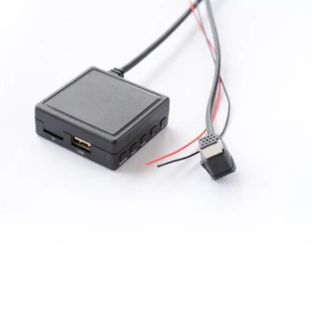Biurlink 2 Štýl Auto Bluetooth 5.0 Hudby Audio Adaptér pre Pioneer IP-BUS 11Pin Bluetooth, Aux Adaptér