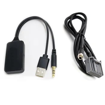 Biurlink Auto Universal AUX, USB 5V Hudby Modul Bluetooth Adaptér Bezdrôtovej Audio Adaptér AUX Kábel Pre Honda Accord Občianske