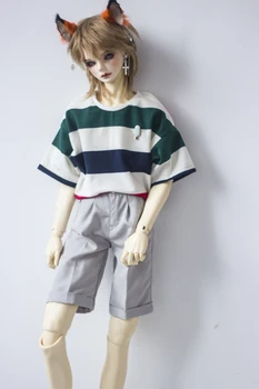 BJD bábiky oblečenie je vhodné pre 1/3 1/4 Strýko veľkosť cuffed vyhovovali stredné nohavice 5 minút nohavice 3 farebná bábika príslušenstvo