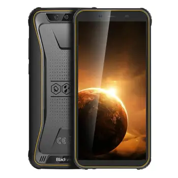 Blackview BV5500 Plus Android 10.0 Smartphone 3 GB 32 GB, vodotesný IP68 telefón 4400mAh 4G mobilných telefónov