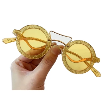 Bling Kolo Rám Módne slnečné Okuliare Pre Ženy 2020 Luxusné Značky Sun Ženské Okuliare UV400 gafas de sol