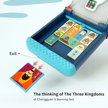 Blok Posuvné Puzzle Hry Rodiny Rada 3 V 1 Magic Posuvné Puzzle Logické Možnosť Vzdelávania Vzdelávacie Hračka Darček Pre Deti