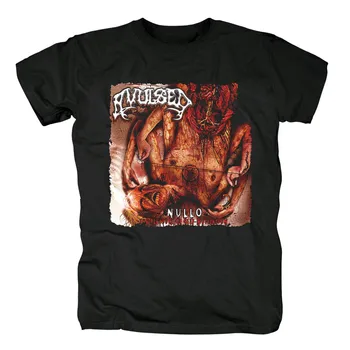 Bloodhoof Avulsed goregrind brutálnej smrti death metal Nullo čierne bavlnené tričko Ázijské Veľkosť