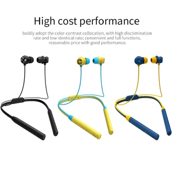 Bluedio TN2 Športové Aktívnym Potlačením Hluku Bezdrôtové Bluetooth Slúchadlo Headset V4.2 HiFi Stereo Bass Magnetické Music Headset