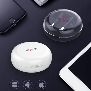 Bluetooth 5.0 Slúchadlá bezdrôtové slúchadlá tws mini slúchadiel do uší potlačením hluku TWS Headset s mikrofónom plnenie box Pre telefón