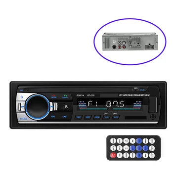 Bluetooth Car Stereo Audio In-Dash Aux Vstup Prijímača Automobilov, SD, USB, MP3 Rádio, Media Player