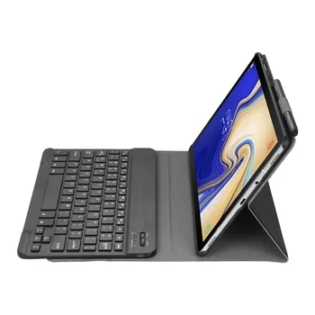 Bluetooth klávesnicu, obal Pre Samsung Galaxy Tab 10,5 T590 T595 Tab 10.1 T580 T585 Odnímateľný Kryt Bluetooth klávesnica Prípade