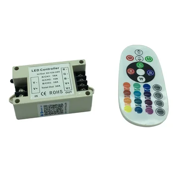 Bluetooth RGB Controller DC12V-24V s Diaľkovým ovládačom