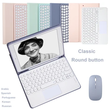 Bluetooth Touchpad Keyboard Case For iPad Pro 11 Vzduchu 4 10.9 Bezdrôtovej Myši, klávesnice Kryt Pre iPad 10.2 Vzduchu 3 Pro 10.5 Vzduchu 2 9.7