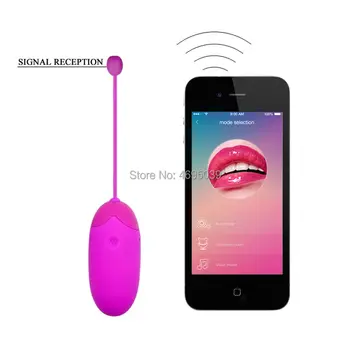 Bluetooth Vibrátor Vajcia USB Nabíjanie Skok Vajcia Vibrátory Sexuálne Hračky Pre Ženy Bezdrôtové Aplikácie, Diaľkové Ovládanie Hlásenie Vaginálne Guľôčky