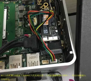 Bluetooth Wake-up BCM94360CS2 do PCIe X4 M. 2 NGFF Karty Adaptéra